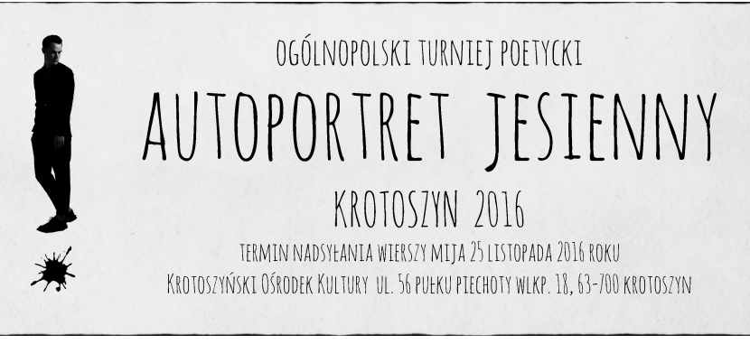 Ogólnopolski Turniej Poetycki "Autoportret Jesienny"